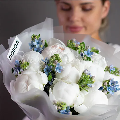 ПИОНЫ Букет Нежное царство