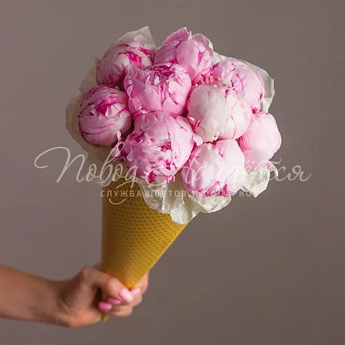 Цветы Букет Букет Мороженое