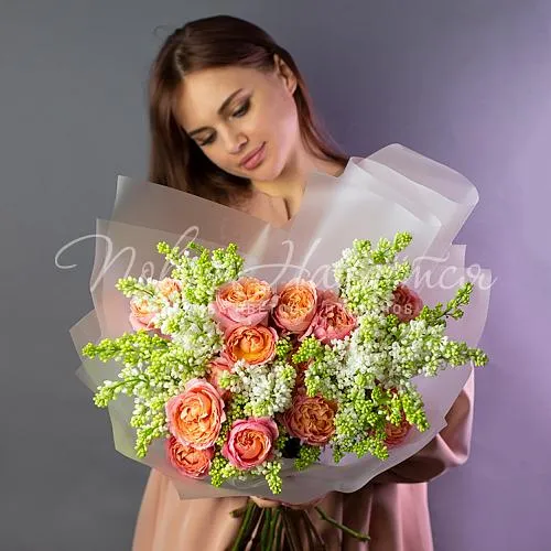 СИРЕНЬ Букет Нежность прикосновений