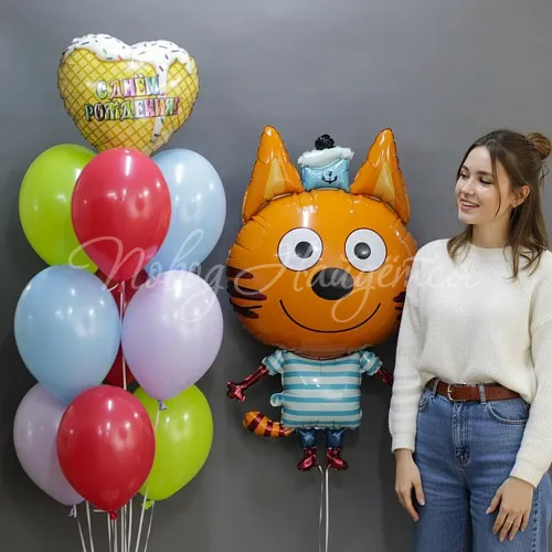 Воздушные шары В гостях у Коржика