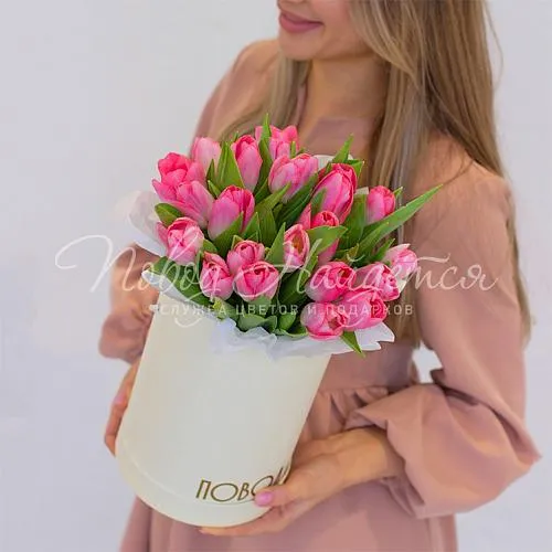 ТЮЛЬПАНЫ Букет Нежная помадка