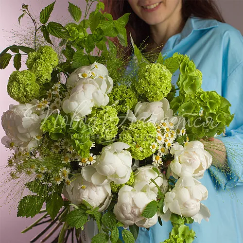 Цветы Букет Полёт журавля