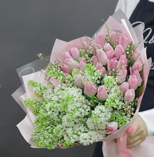 ТЮЛЬПАНЫ Букет Теплый апрель