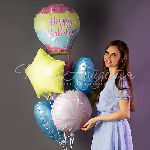 Шары Шары Облако шаров "Сладкий праздник"