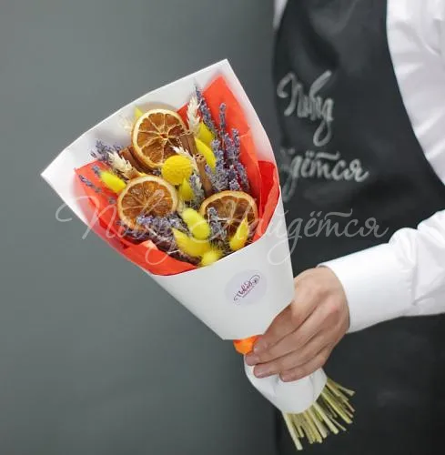 СухоЦветы Букет Цитрусовые нотки