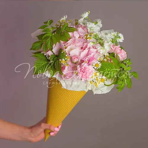 Цветы Букет Ягодный щербет