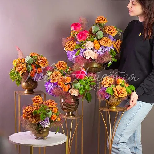 Композиции Цветочная композиция Цветочное оформление