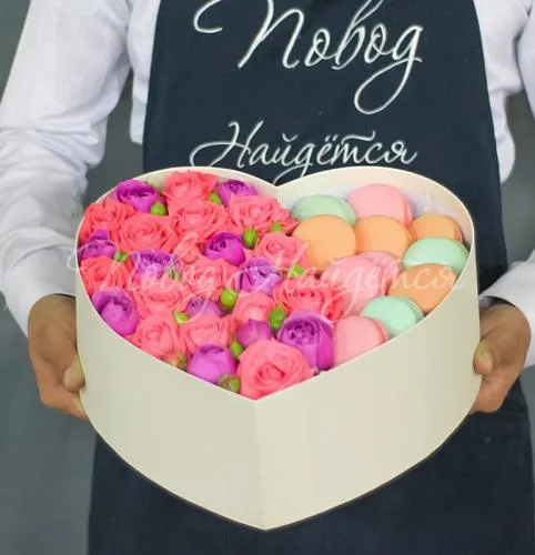 Коробки с макарун Корзина Малышка Эбигейл