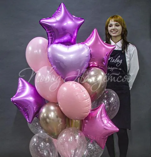 Обычные шары, облака из шаров Облако шаров"Дай пять"