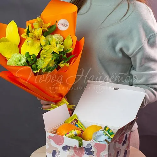 Дизайнерские букеты Букет Только спокойствие!