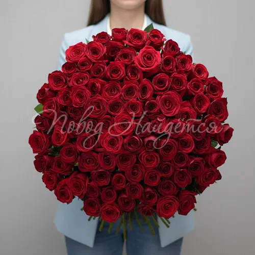 101 роза Букет Больше слов