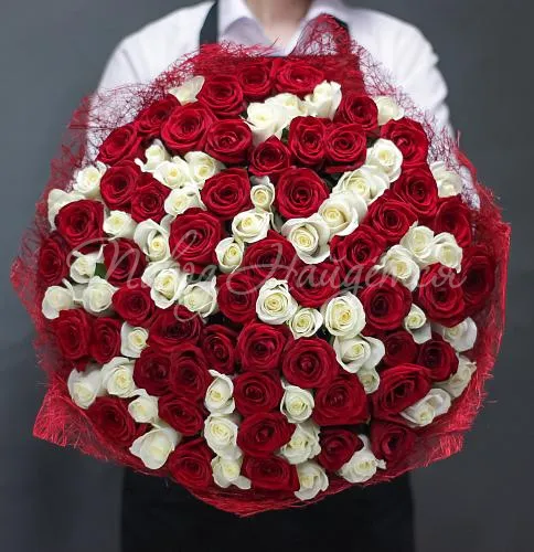 101 роза Букет Увлечение