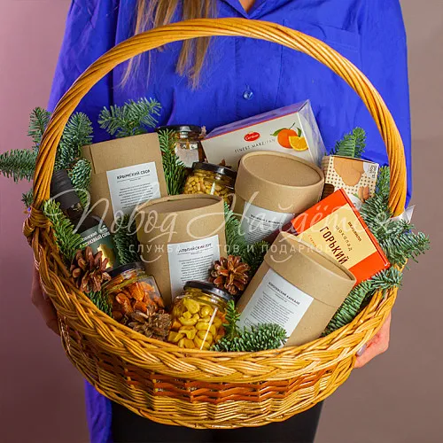 Подарочные корзины Корзина Щедрый Мороз