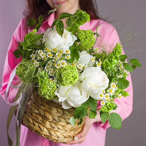 ПИОНЫ Букет Волны летнего настроения