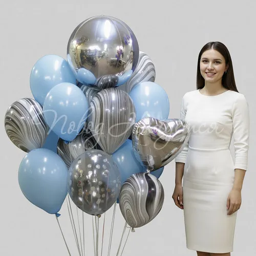 Шары Шары Облако шаров"Небо в тучах"