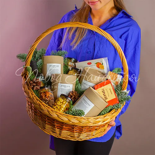 Подарочные корзины Корзина Щедрый Мороз