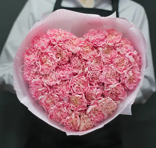 Цветы Букет Сердечный поцелуй