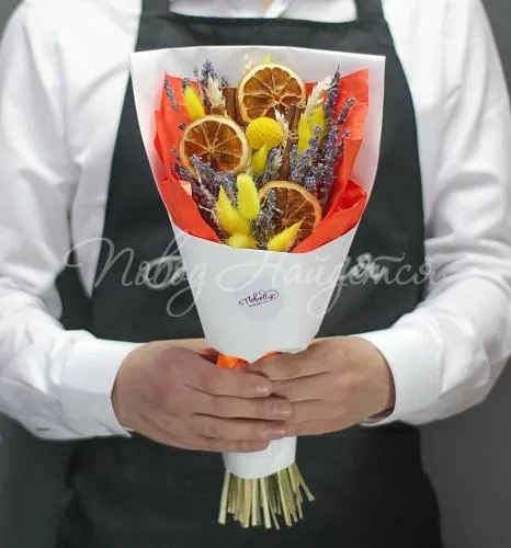 СухоЦветы Букет Цитрусовые нотки