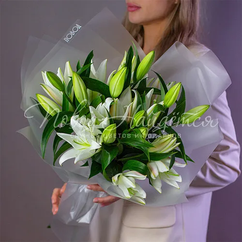 ЛИЛИИ Букет 5 лилий