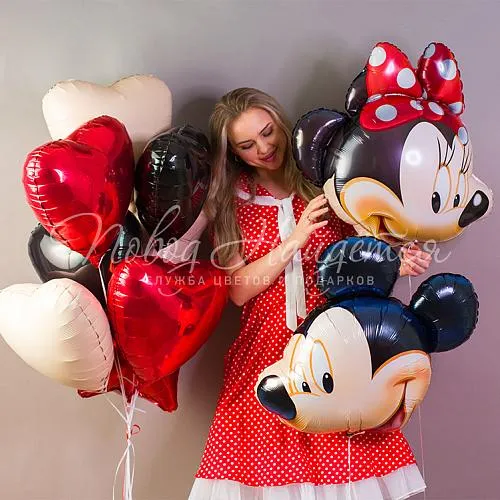 Воздушные шары Облако шаров "Принцесса Дисней"