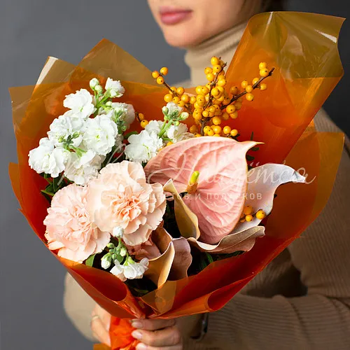 Дизайнерские букеты Букет Утро ноября