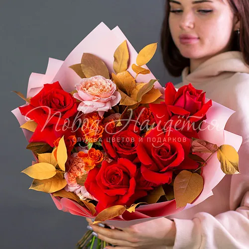 Дизайнерские букеты Букет Тысяча поцелуев