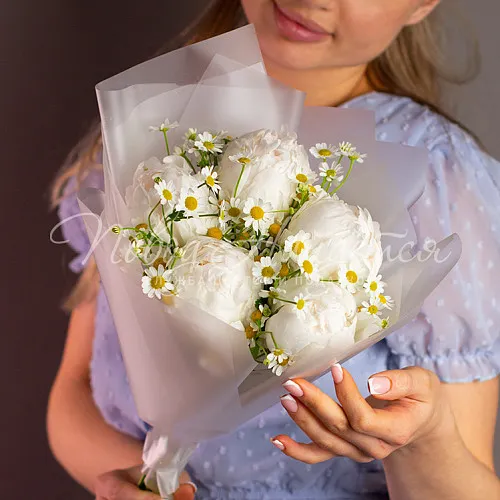 ПИОНЫ Букет Волшебное преображение