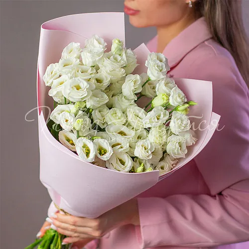 Монобукеты из эустомы Букет Горный водопад