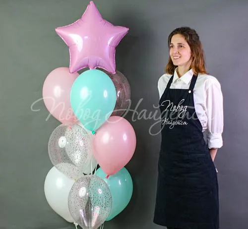 Воздушные шары Облако шаров "Северная Пальмира"