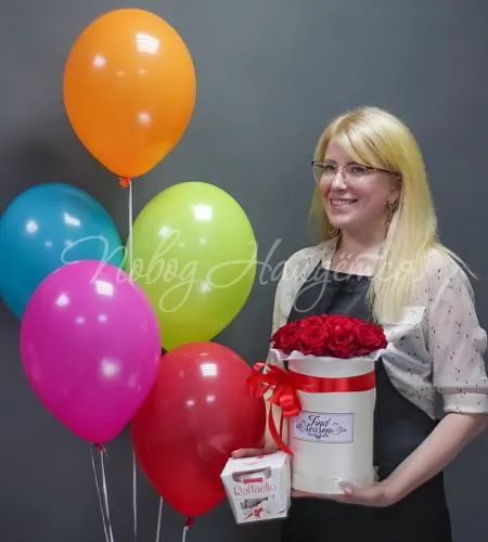 Розы Букет Все вместе №8