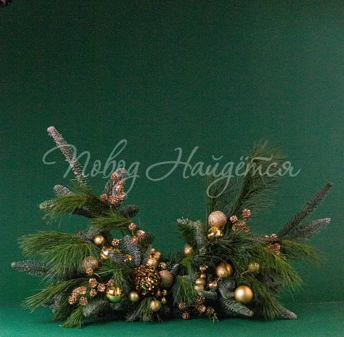 Новый год Снежное мерцание