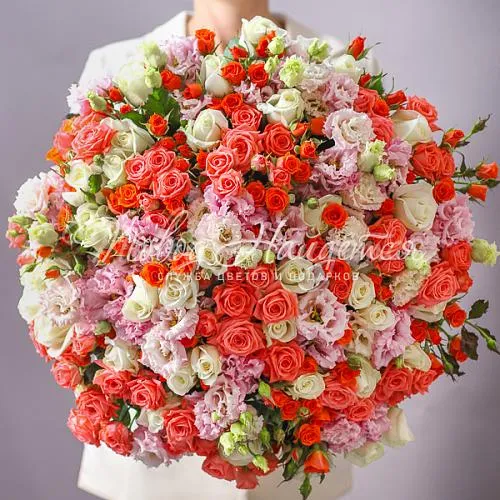 РОЗЫ Букет Вкус пралине