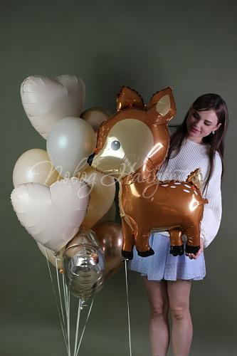 Воздушные шары Облако шаров "Бемби"