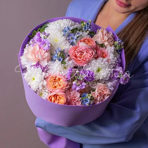 Дизайнерские букеты Букет Тёплые традиции