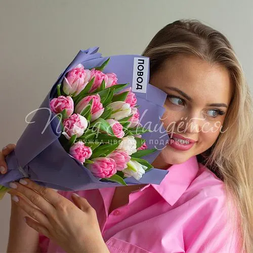 ТЮЛЬПАНЫ Букет Воспоминания о весне