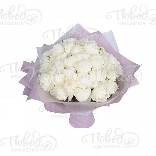 ПИОНЫ Букет Крем-брюле