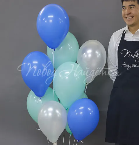 Обычные шары, облака из шаров Облако шаров"Голубое небо"