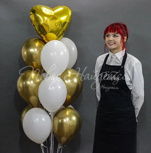 Обычные шары, облака из шаров Облако шаров "Звезда в Африке"