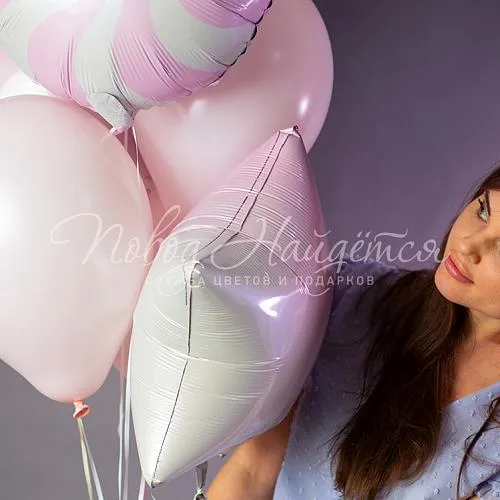 Обычные шары, облака из шаров Облако шаров "Милое облачко"