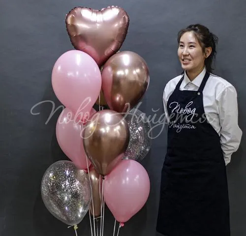 Шары Шары Облако шаров "Милая парочка"