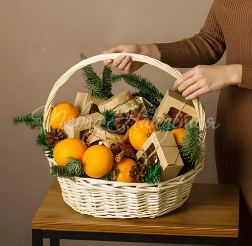 Подарочные корзины Душевное тепло