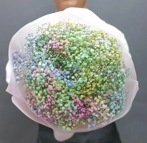 Цветы Букет Индиго