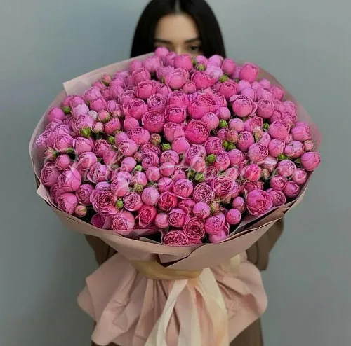 Пионовидные розы Букет Шик и красота