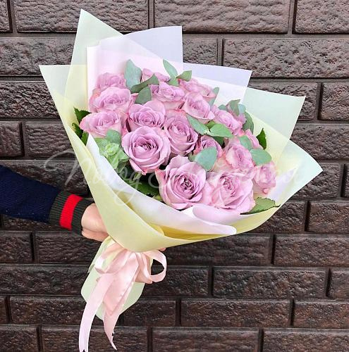 Розы Букет Волшебный Аметист