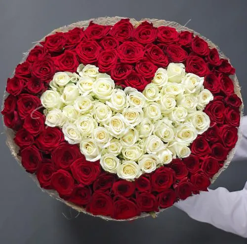 101 роза Букет Создавая любовь