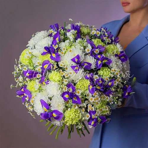 Цветы Букет Загадочные бабочки