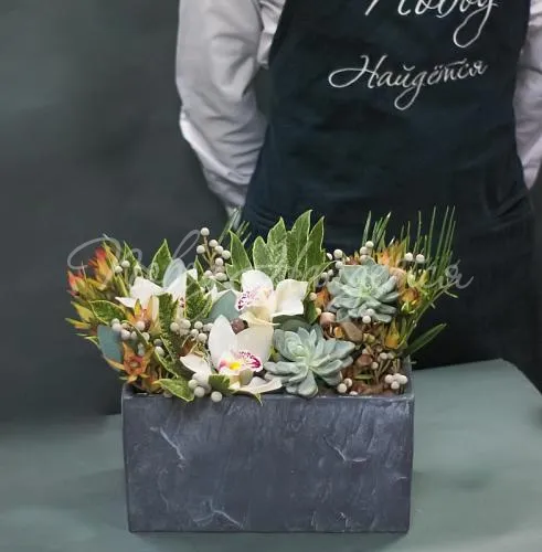 Интерьерные композиции Цветочная композиция Interior 04