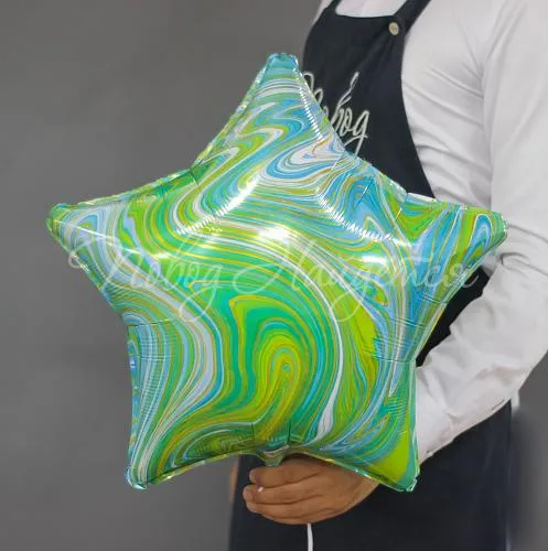 Звезды Звезда Зеленый мрамор