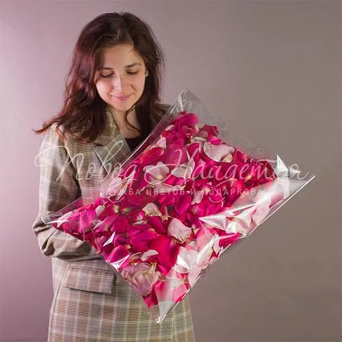 Розы Букет Лепестки роз