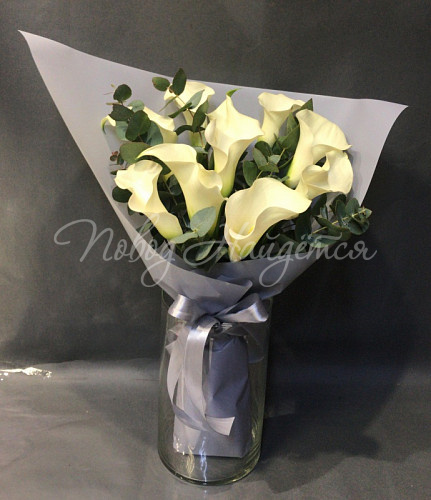 КАЛЛЫ Букет Нежные ночи